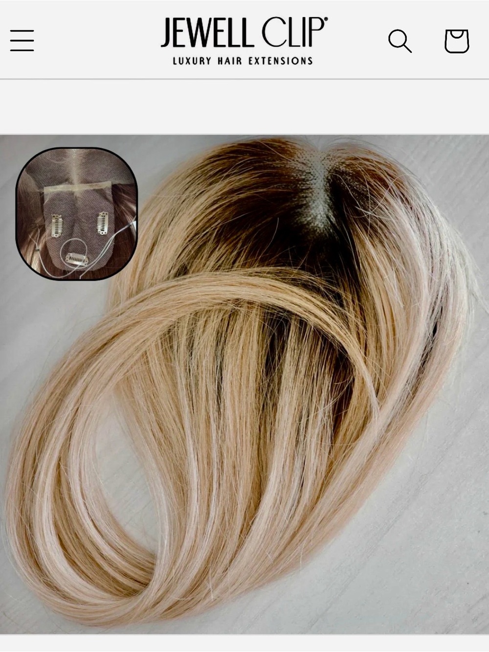 Hairline Topper (Jewell Clip X Skye)